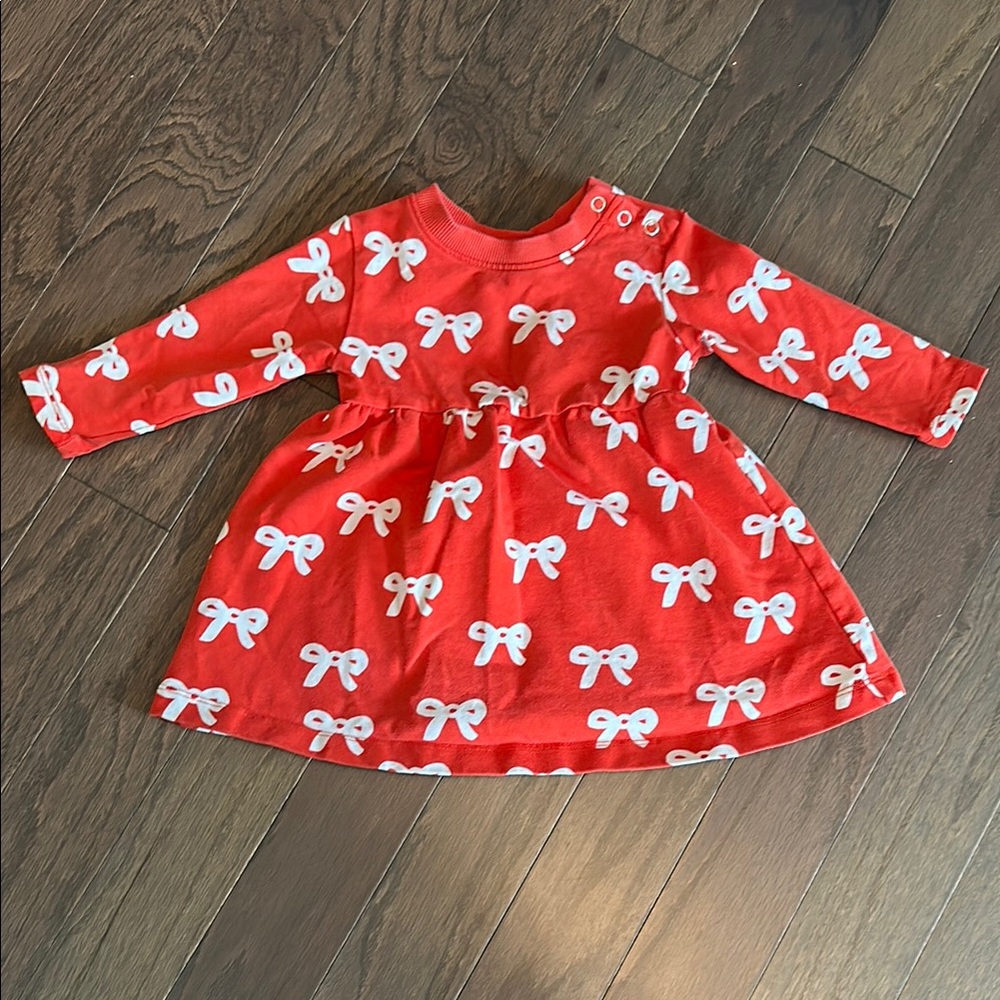 Hanna Andersson 12-18 Month Bow Dress